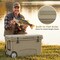 Portable Hard Cooler 75 Qt with Wheels and Extended Ice Retention